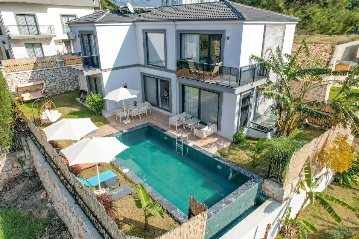 Villa With Amazing View In Faralya - Kabak location